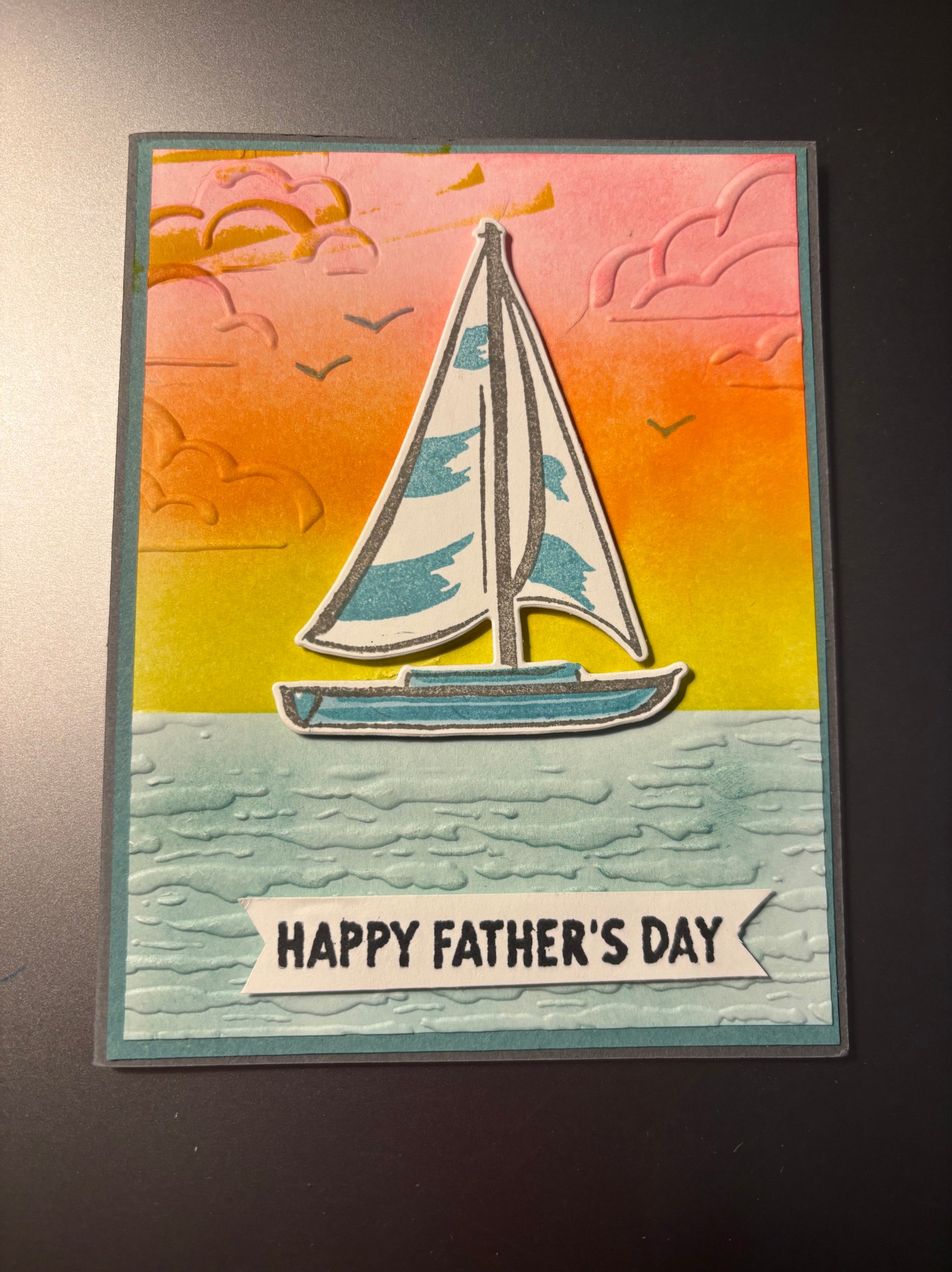 Sunrise Sailing stamp set